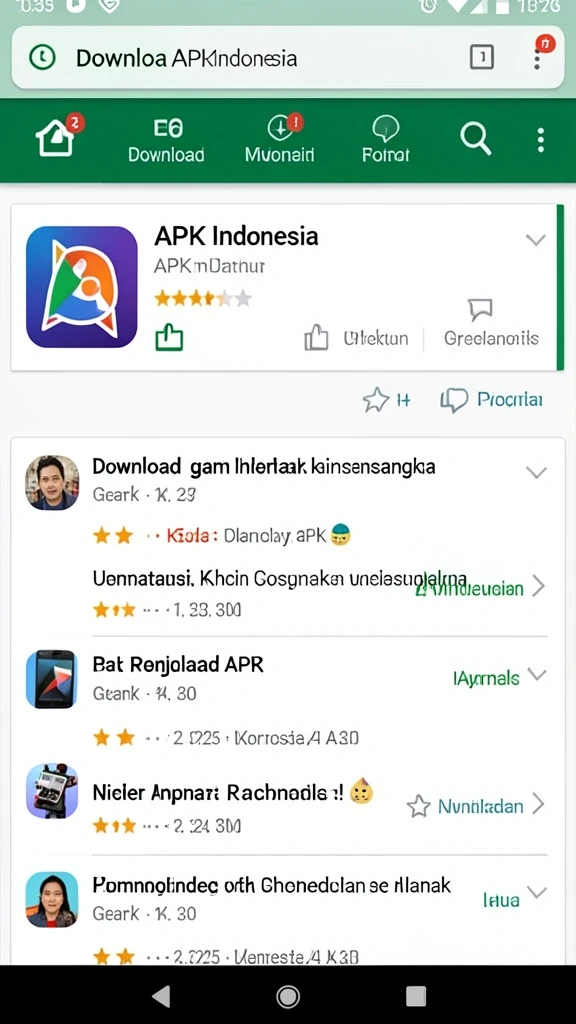 api36 - Tampilan awal yang menarik dan intuitif.