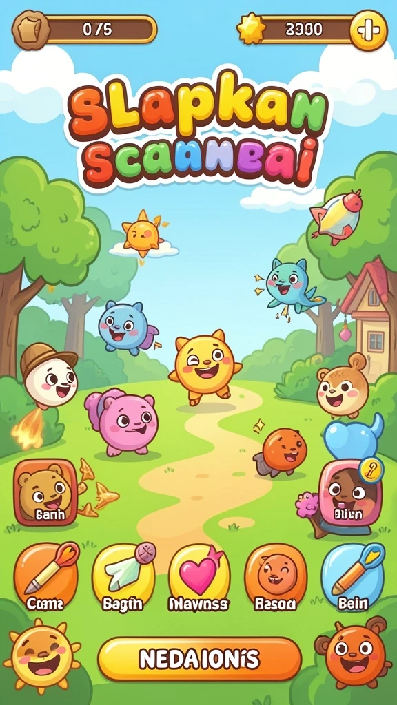 api36 - Misi yang beragam dan menantang setiap level.