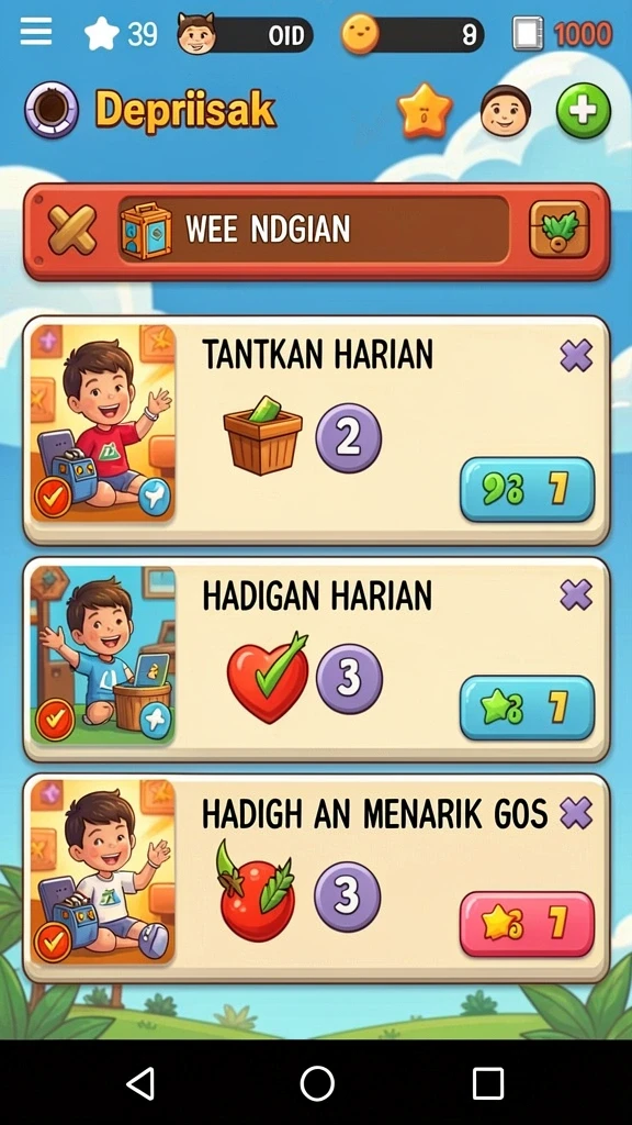 hr89 - Misi seru yang menantang keterampilan pemain.