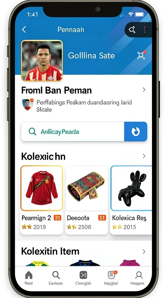 kikototo - Tampilan menu utama KIKOTOTO yang intuitif dan menarik.