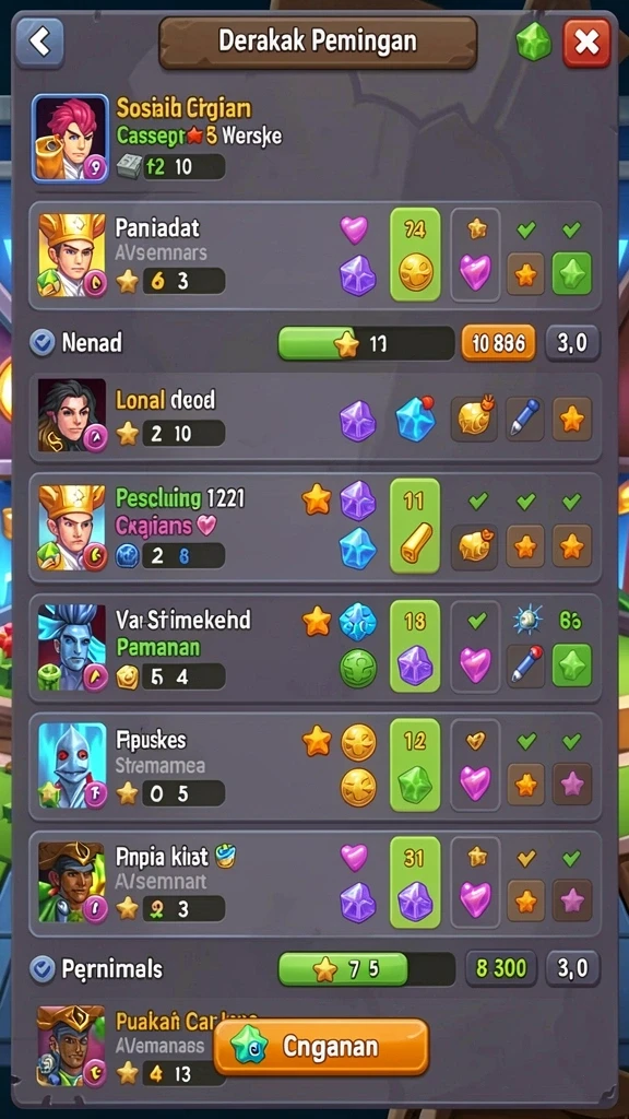 kikototo - Screenshot gambar level permainan yang menantang dan seru.