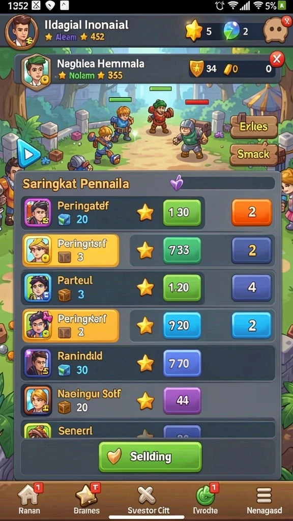 satria123 - Karakter unik dengan kemampuan spesial.