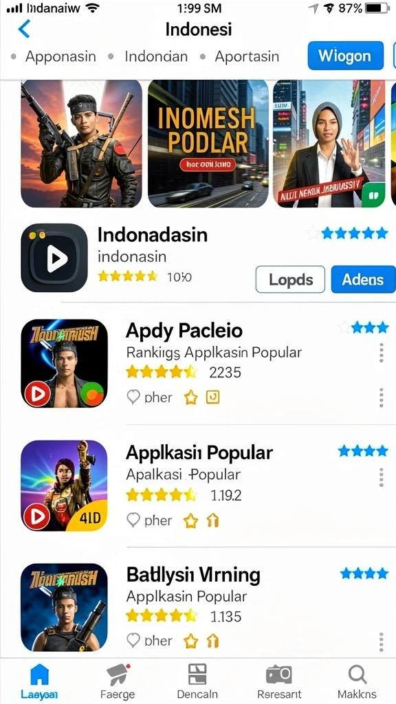 tvtoto - Tampilan antarmuka yang modern dan menarik.